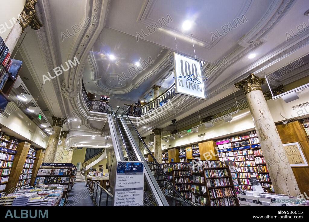 libreria El Ateneo, sucursal de la calle Florida, Buenos Aires, republica Argentina, cono sur, South America.