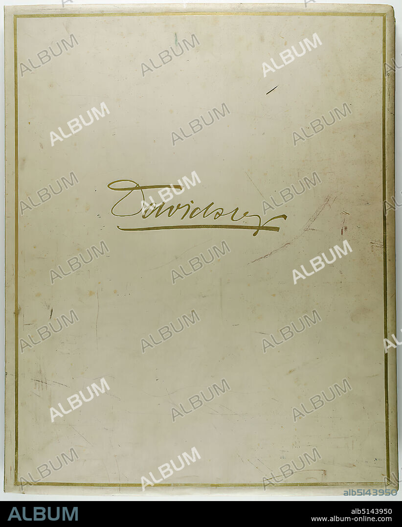 Willy Davidson, Adolf Harms Verlag, Johannes Gerbers, Earth and Iron. Portfolio with twelve original stone drawings by Willy Davidson, Adolf Harms Verlag, Hamburg 1921, cardboard, paper, opaque watercolor, lithography, total: height: 52.5 cm; width: 42.3 cm; depth: 2 cm, signed and numbered: in imprint: typographic: 100 copies of this work were printed, This copy bears the, number, 002 [stamped], Davidson [in ink], stamp: in imprint: on the front inner cover in gold: JOHANNES GERBERS Hamburg, portfolio works, free graphics (prints/printed matter), landscape with plants, factory building, chimney, expressionism.