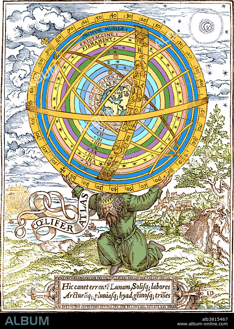 Ptolemaic System, Geocentric Model, 1531 - Album alb3815467 Ptolemaic System, Geocentric Model, 1531 - Album alb3815467