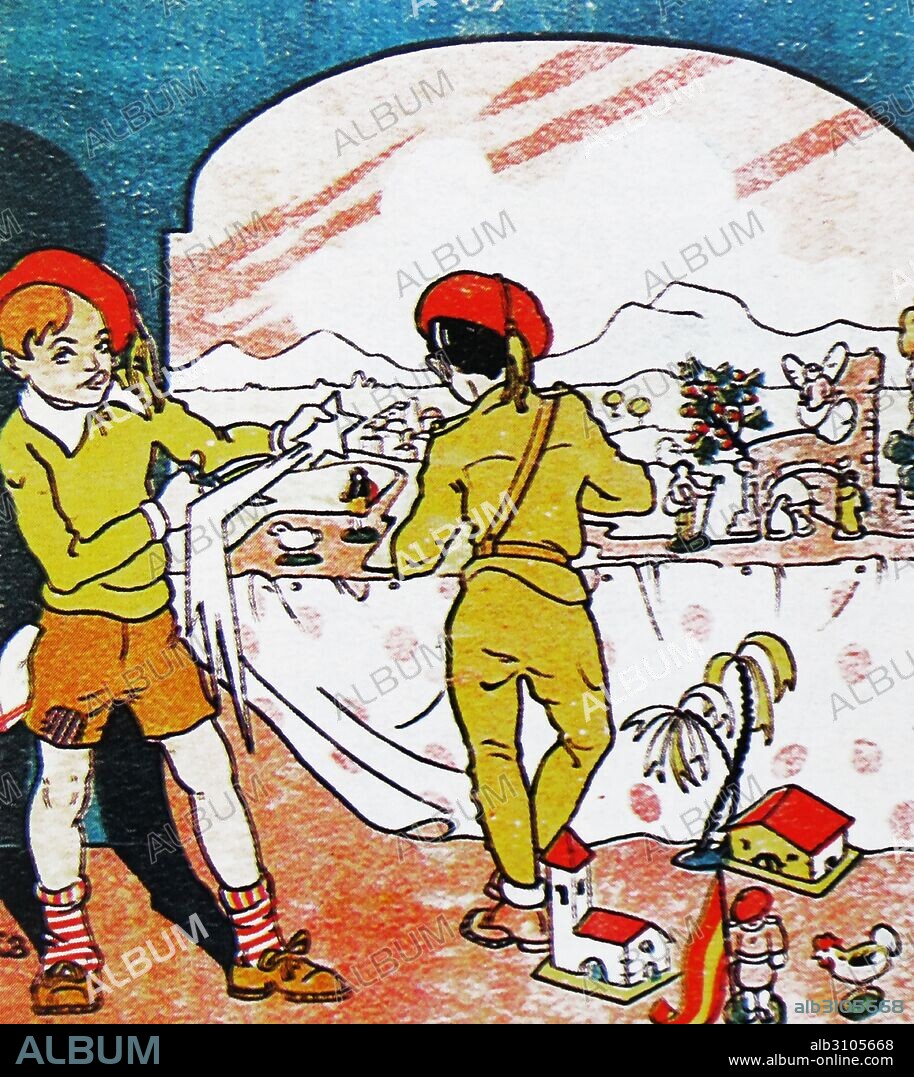 Carlist propaganda illustration of Carlist youth playing. Carlism is a political movement in Spain seeking the establishment of a separate line of the Bourbon dynasty on the Spanish throne. After the October 1934 Revolution, which cost the life of the Carlist deputy Marcelino Oreja Elósegui, Carlism started to prepare for an armed clash with the revolutionaries. During the Spanish Civil War (1936–1939) the Carlists were on the side of the Nationalist rebels.