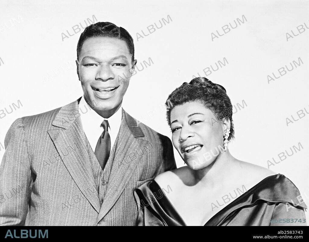 NAT KING COLE and PEARL BAILEY in ST. LOUIS BLUES, 1958, directed by ALLEN REISNER. Copyright UNITED ARTISTS.