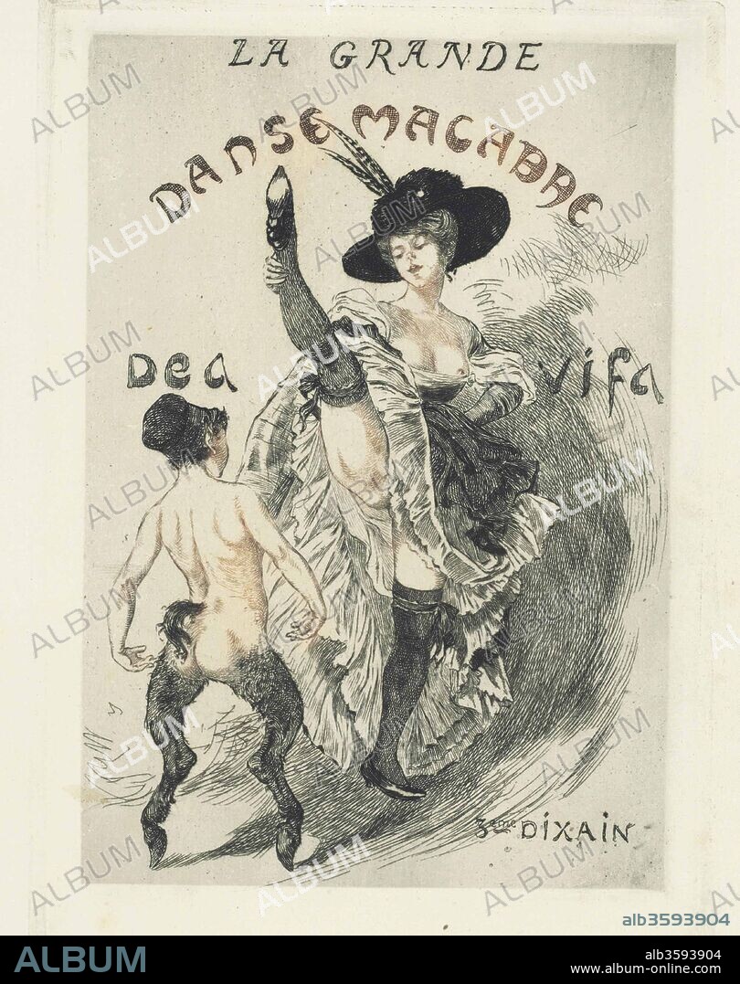 MARTIN VAN MAELE. Illustration from the Series La Grande Danse Macabre des Vifs.