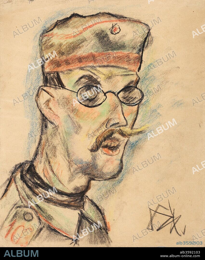 OTTO DIX. Gunner from the infantry regiment.