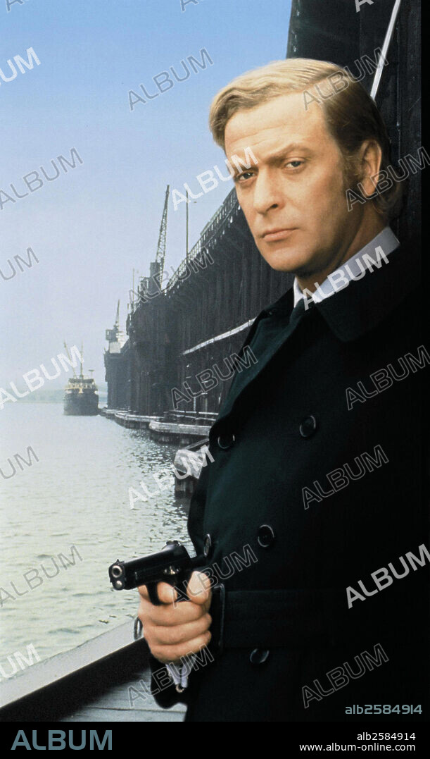 MICHAEL CAINE en ASESINO IMPLACABLE, 1971 (GET CARTER), dirigida por MIKE HODGES. Copyright M.G.M.