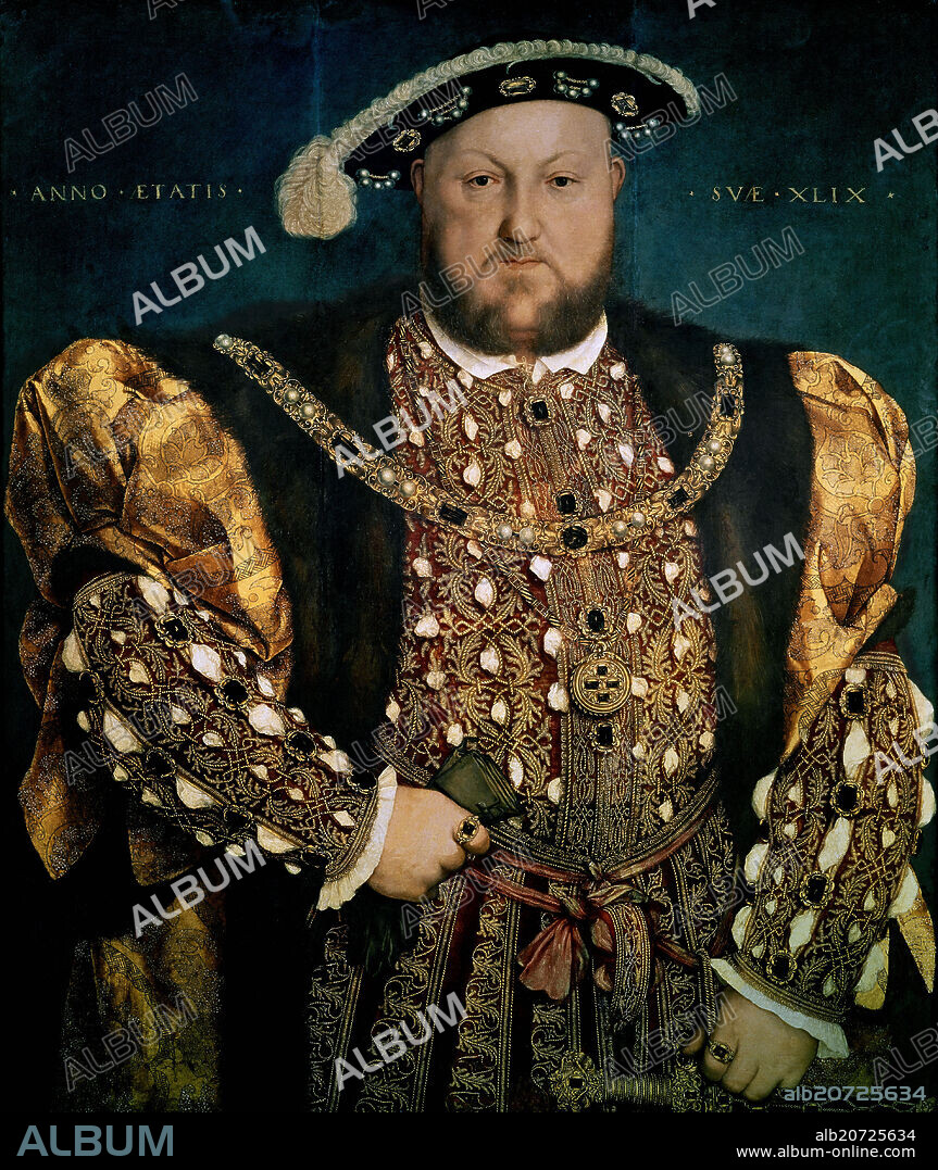 HANS HOLBEIN EL JOVEN (1497-1543). ENRIQUE VIII - SIGLO XVI - RENACIMIENTO ALEMAN.