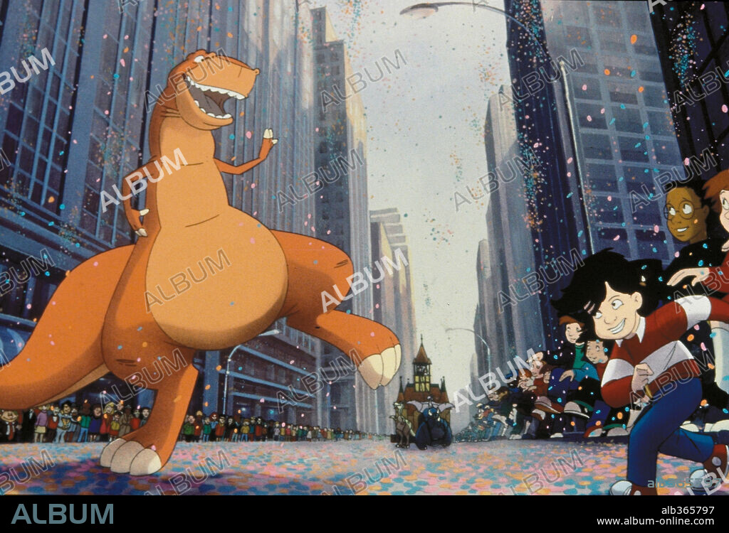 REX, UN DINOSAURIO EN NUEVA YORK, 1993 (WE'RE BACK! A DINOSAUR'S STORY), dirigida por SIMON WELLS. Copyright MCA/UNIVERSAL PICTURES.