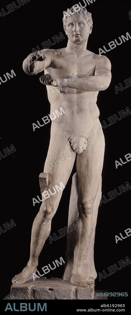 LISIPO. APOXIOMENOS -325AC ESCULTURA  ATLETA GRIEGO.COPIA ROMANA.