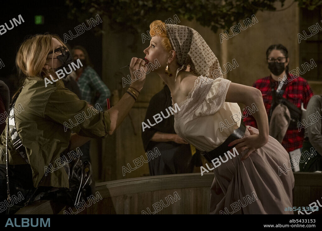 NICOLE KIDMAN in BEING THE RICARDOS, 2021, directed by AARON SORKIN. Copyright Escape Artists / Amazon Studios.