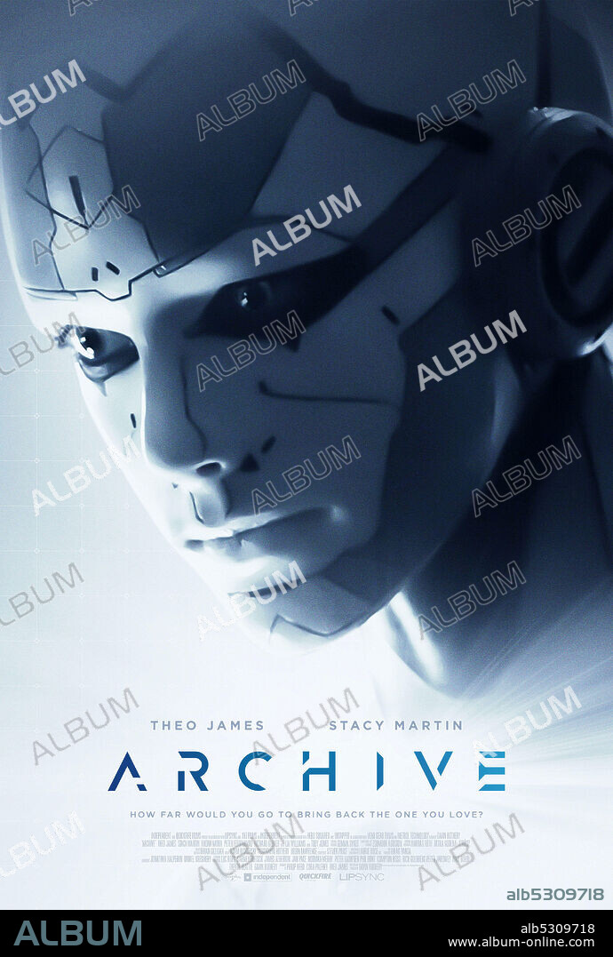 Poster de ARCHIVE, 2020, dirigida por GAVIN ROTHERY. Copyright INDEPENDENT.