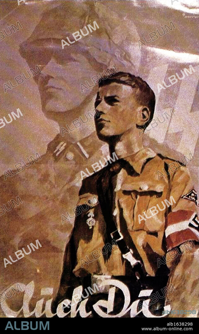 Hitler Youth Poster: Circa 1936.