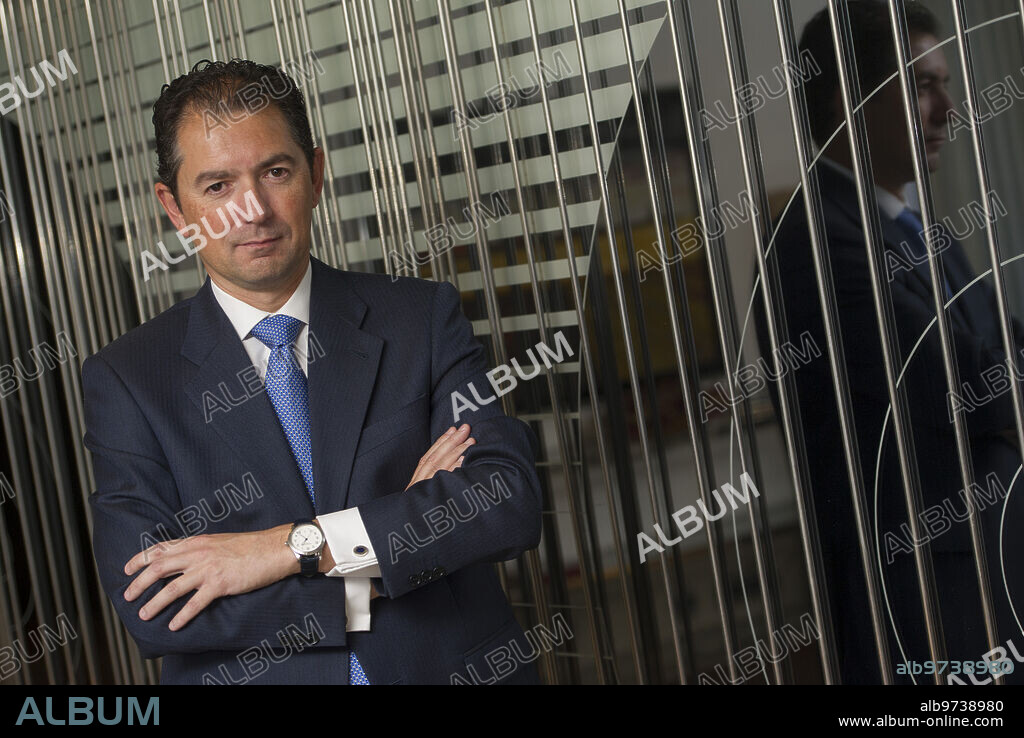 Madrid, 31/10/2013. Entrevista al consejero delegado del Banco Popular, Francisco Gómez Martín. Foto: De San Bernardo ARCHDC.