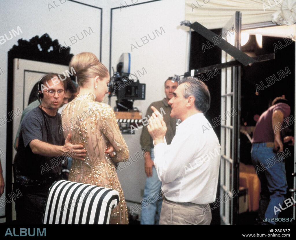 MARTIN SCORSESE y SHARON STONE en CASINO, 1995, dirigida por MARTIN SCORSESE. Copyright UNIVERSAL PICTURES / CARUSO, PHILLIP.