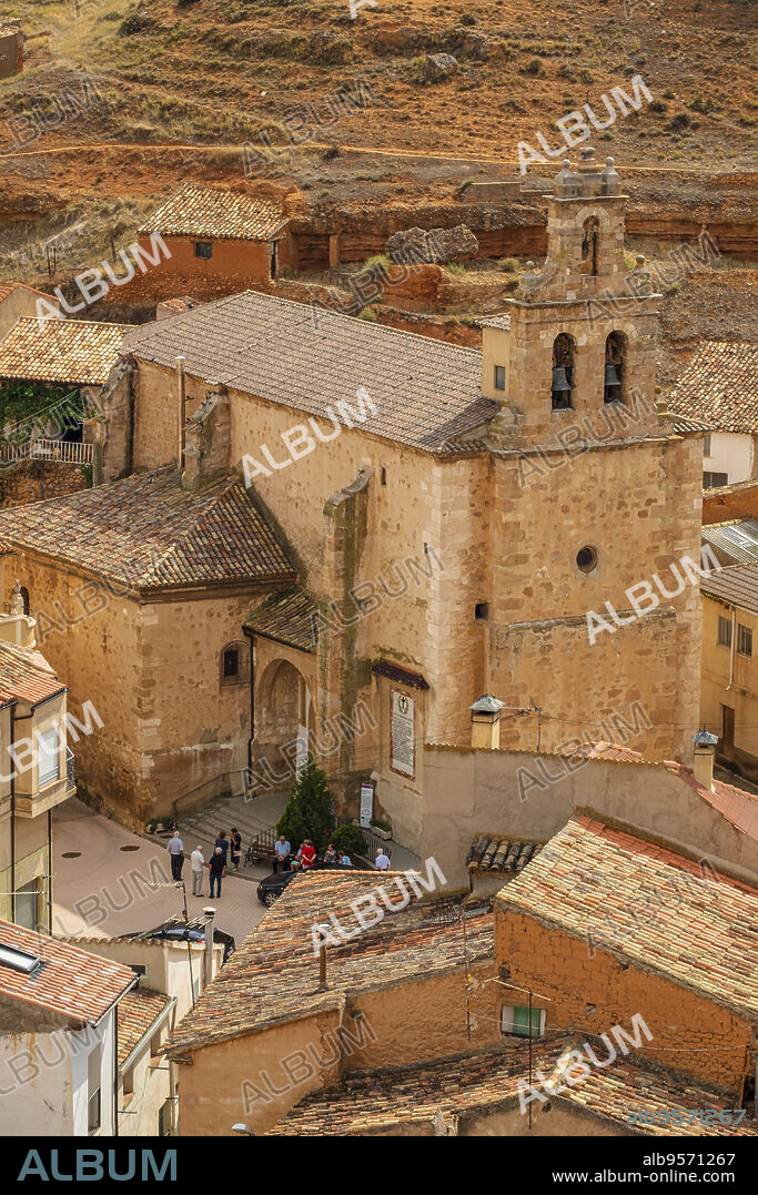 iglesia de la Asuncìòn de Nuestra Señora, Arcos de Jalón, Soria, comunidad autónoma de Castilla y León, Spain, Europe.
