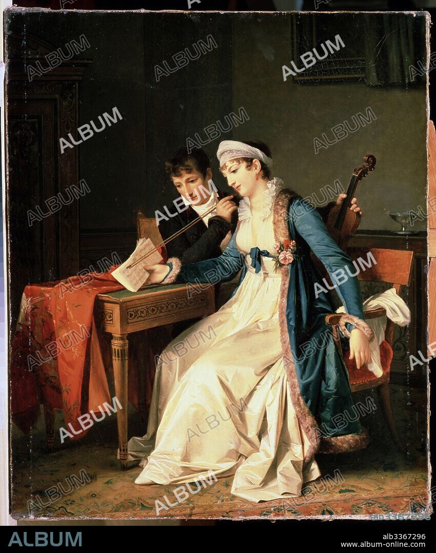MARGUERITE GERARD. The Music Lesson.