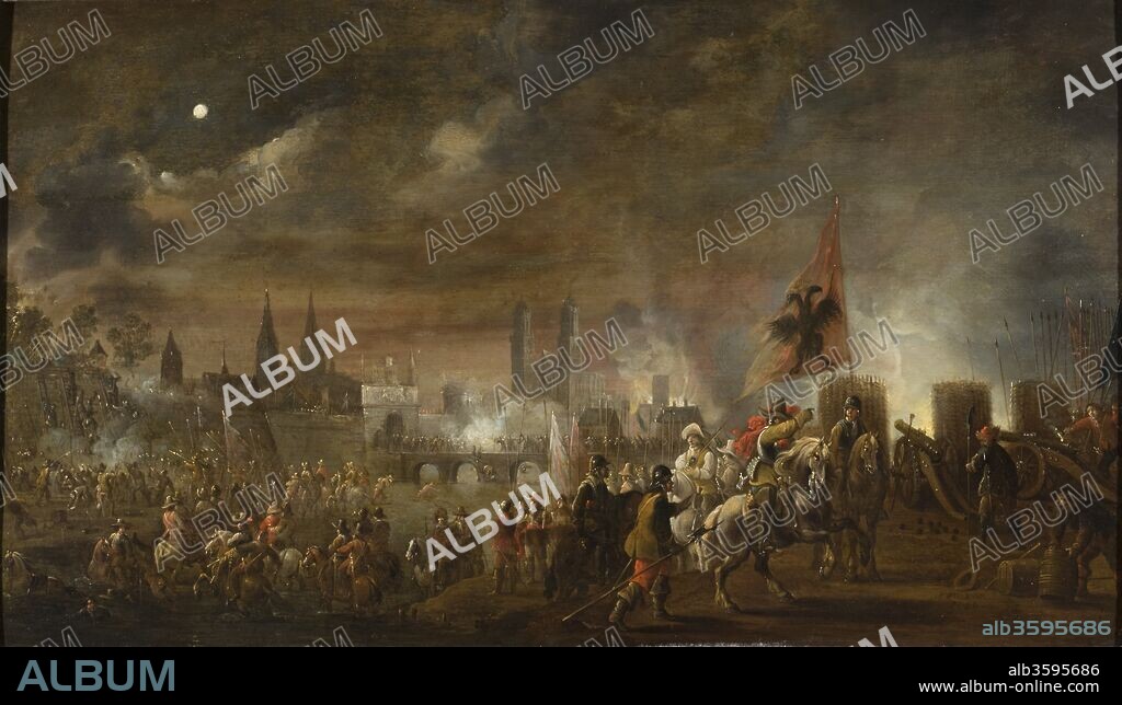 PEETER MEULENAER. The Siege of Magdeburg, 1631.
