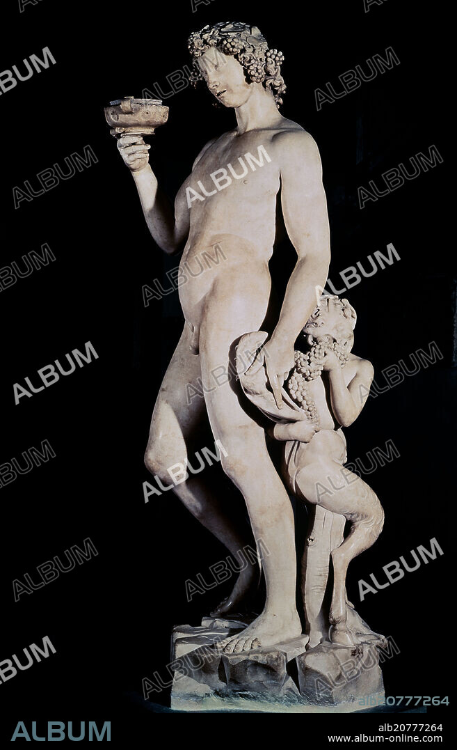 MIGUEL ANGEL. BACO - 1497 - MARMOL - 184 cm - RENACIMIENTO ITALIANO.