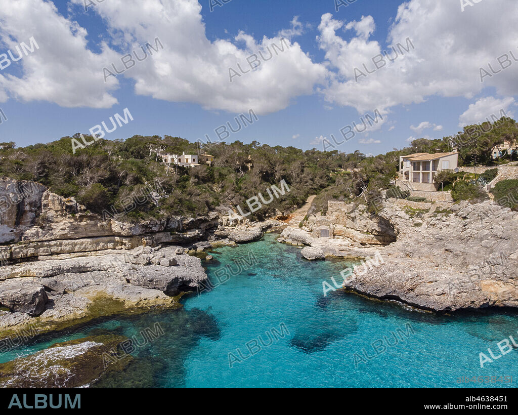 Calo des Macs, Santanyi, Mallorca, Balearic Islands, Spain.