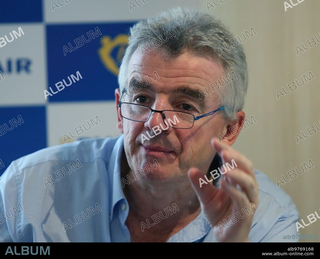 Madrid, 08/22/2017. Press conference by Ryanair CEO Michael O'Leary. Photo: Ernesto Agudo ARCHDC.