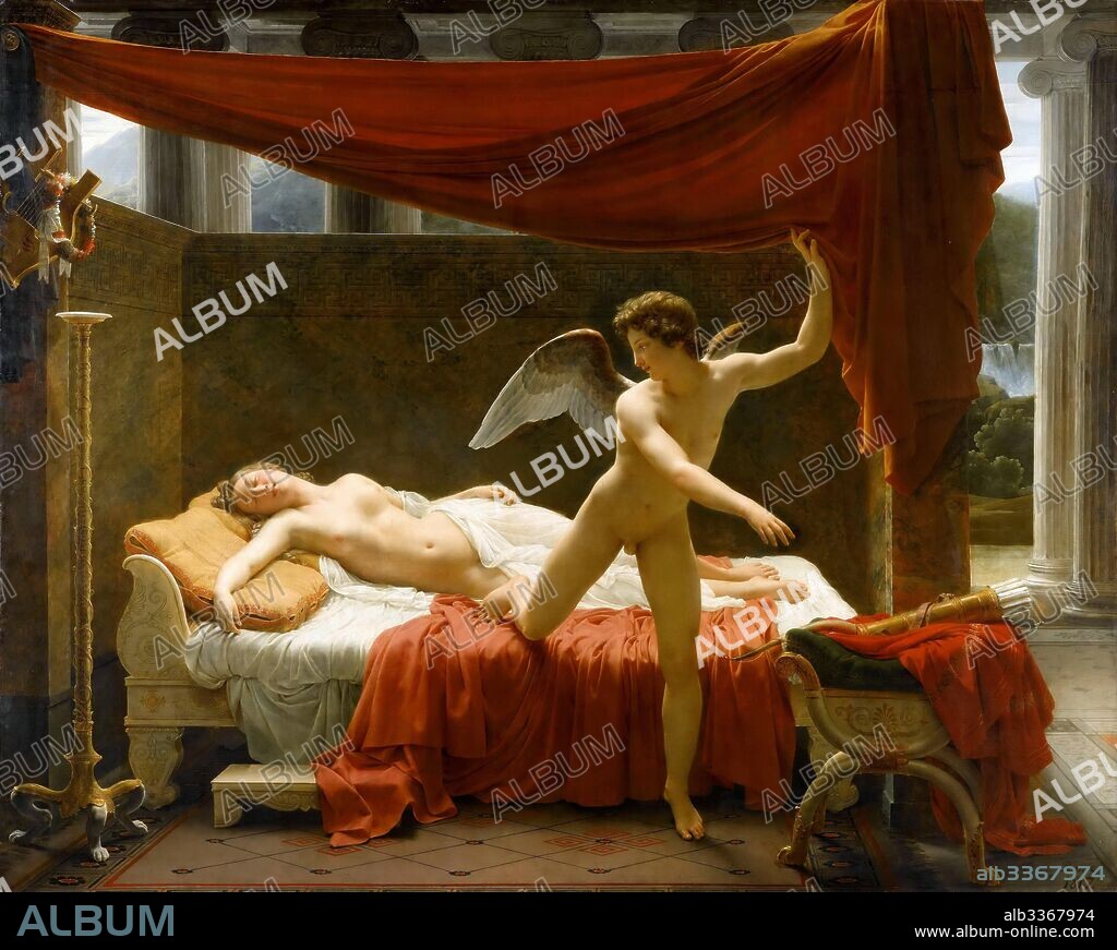 FRANCOIS-EDOUARD PICOT. Cupid and Psyche.