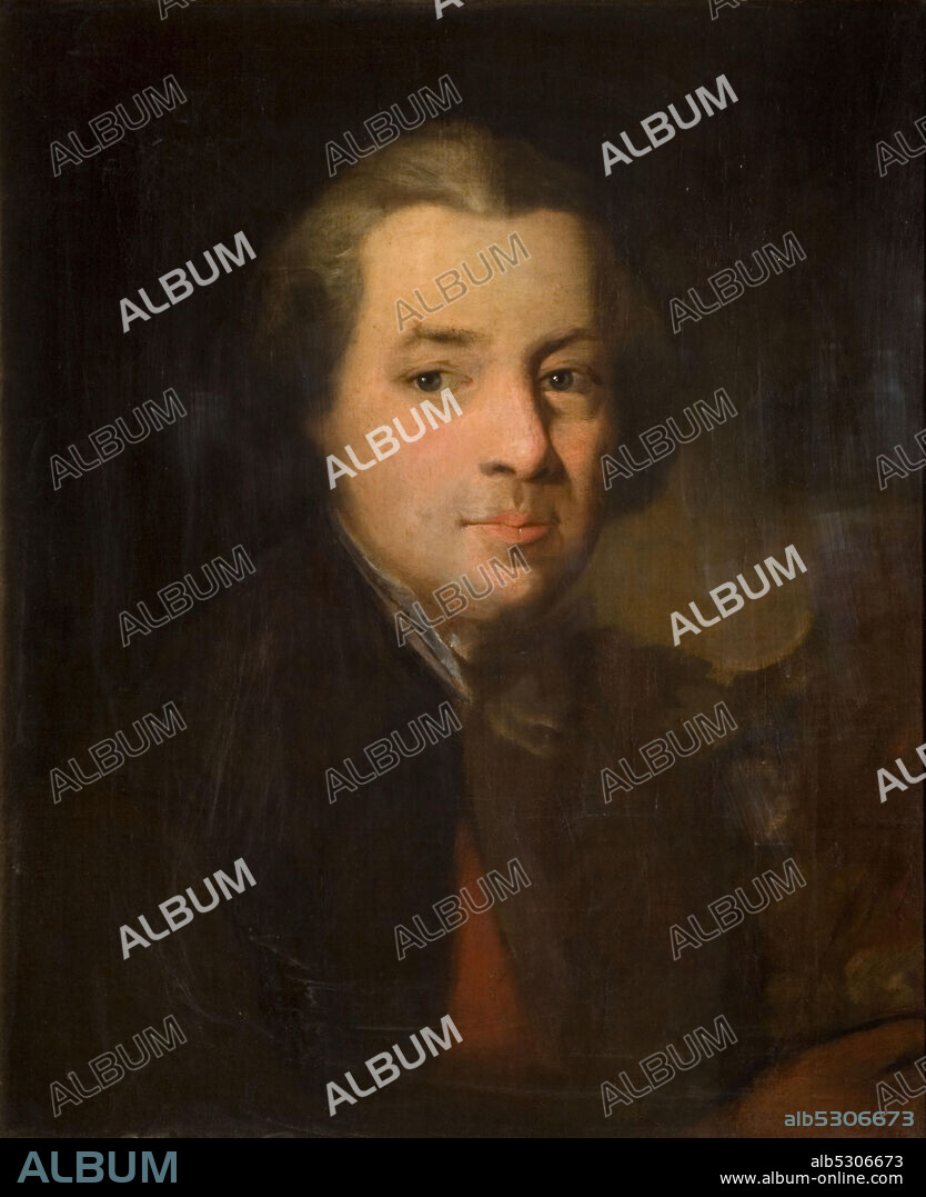 EDWARD ALCOCK. Portrait of William Shenstone (1714-1763), 1765.