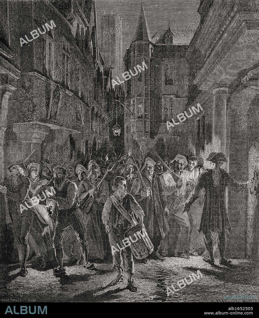 French Revolution The People Take to the Streets of Paris, 1789.