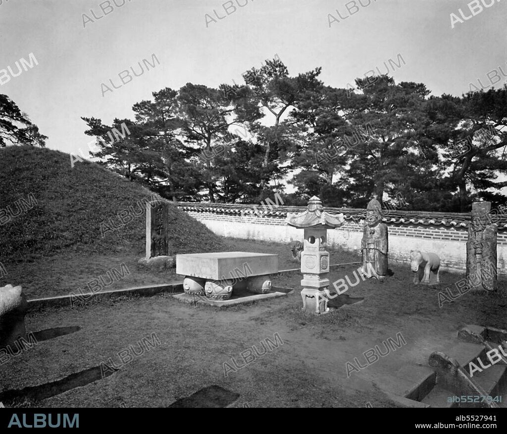 Kija's Tomb is a burial site located on Moran Hill in Pyongyang, North Korea. The tomb is said to be the burial place of the controversial, semi-legendary Shang sage Jizi (Gija in Korean), a member of the Shang imperial family and relative to the tyrannical King Zhou, last ruler of the Shang dynasty. Jizi allegedly fled China to Korea, where he founded the state of Gija Joseon and eventually succeeded the Dangun as king of Gojoseon. Legend says that Gija brought to the Korean people many skills from China, such as agriculture and weaving; he is also credited with founding the city of Pyongyang. The site of Gija's burial mound was identified during the Goryeo Dynasty by King Sukjong, who constructed the first mausoleum at the site in 1102 CE. A memorial temple was later added and the mausoleum was enlarged and repaired in 1324 and again in 1355. In 1570 King Seonjo of Joseon erected a monument at the site requiring all people riding past to dismount out of respect. When Korea was under Japanese rule, the site was heavily promoted as a tourist venue by the Japanese, who tempered Korean ethnic nationalism by pointing out that the first 'Korean' kingdom was founded by a foreigner. However, the North Korean government denies Gija's existence as a fabrication of the Japanese, and has neglected and defaced the tomb. The tomb was allegedly excavated in the 1960s, which in turn yielded nothing but broken bricks and pottery. The current state of the tomb is unknown, though it is believed to have been destroyed shortly after its excavation. The site was purposefully excluded from the list of National Treasures of North Korea.
