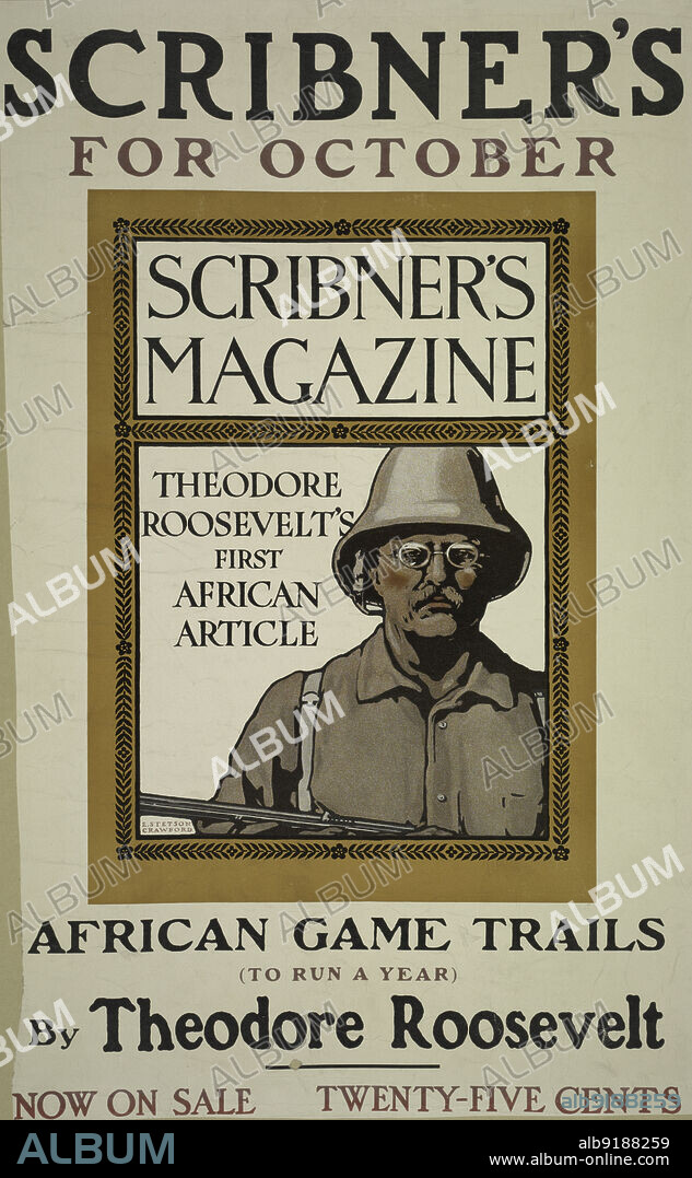 EARL STETSON CRAWFORD. Scribner's for October, c1899 - 1906.