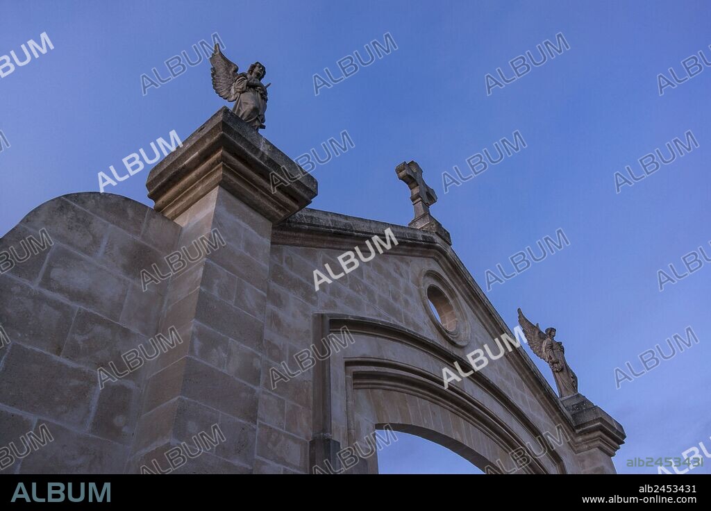 cementerio de llucmajor, Mallorca, islas baleares, Spain.