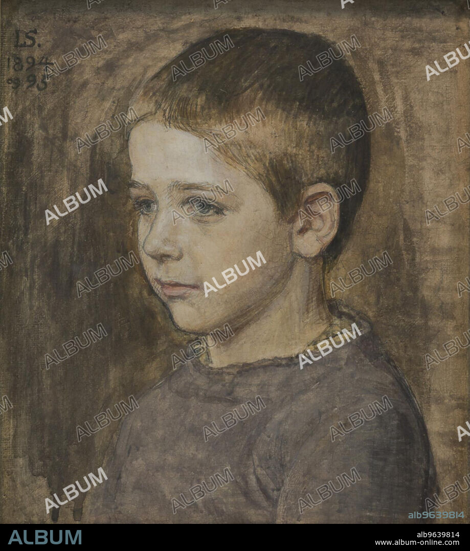 JOAKIM SKOVGAARD. The artist's son, Peter, 1894-1895.