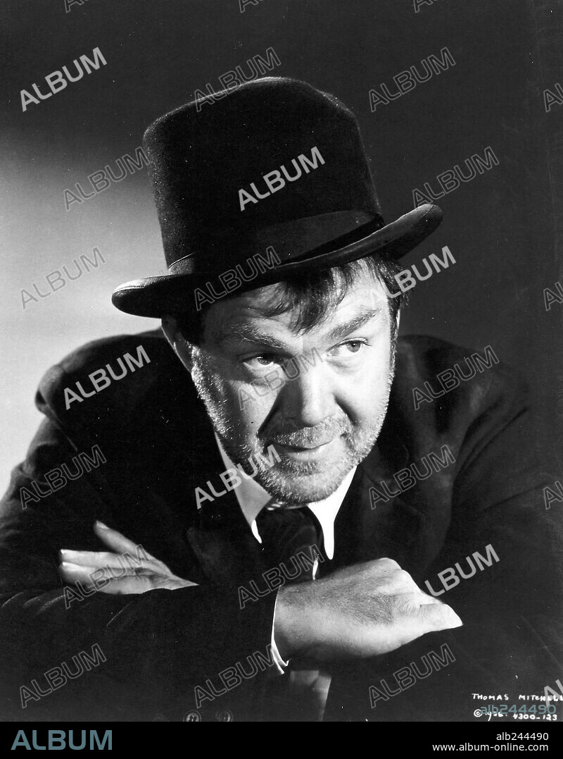 THOMAS MITCHELL in STAGECOACH, 1939, directed by JOHN FORD. Copyright UNITED ARTISTS.