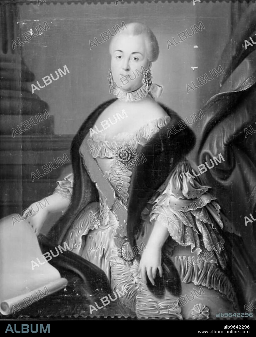 Carl Peter Ulrick's wife, Sofia Augusta; Catherine II of Russia, 1761.
