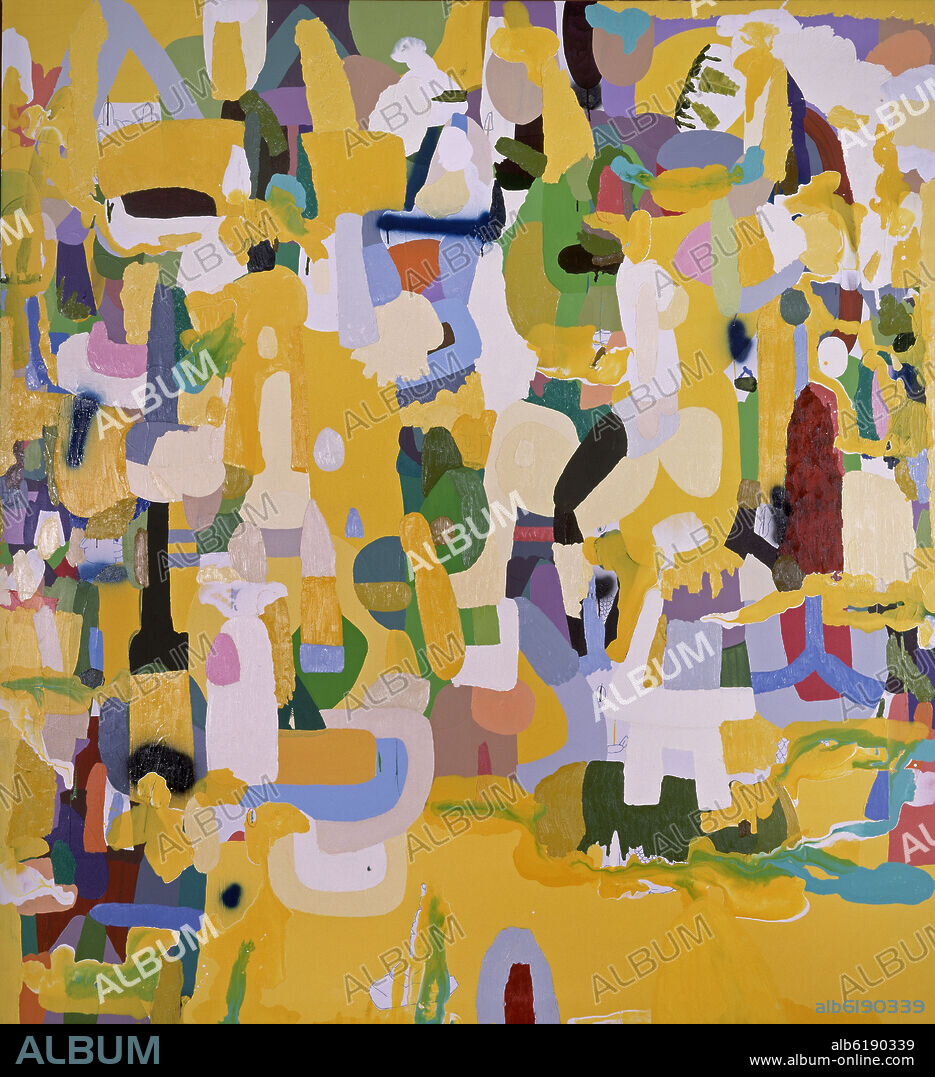 FEDERICO HERRERO (1978-). 'Forest', 2006, Oil on canvas, 220 x 200 cm.