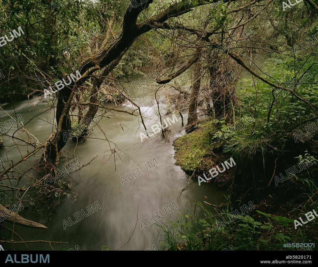 The river Acheron next to the Necromanteion of Ephyra, one of the entries to the Underworld. Charon ferried the dead here across to the Underworld.