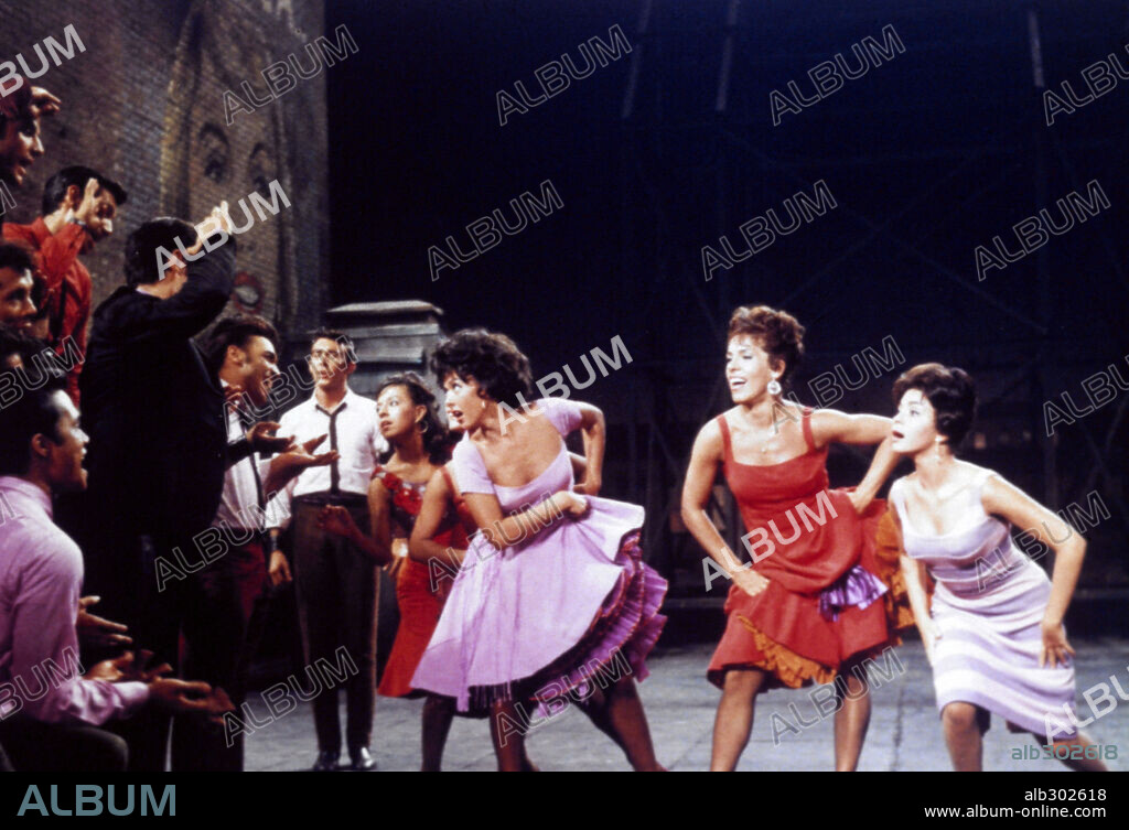 RITA MORENO in WEST SIDE STORY, 1961, directed by ROBERT WISE. Copyright MIRISCH-7 ARTS/UNITED ARTISTS.