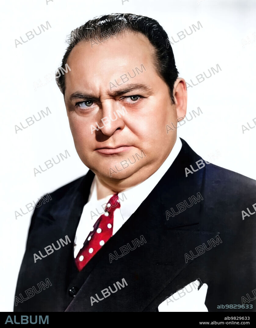 EDWARD ARNOLD in JOHNNY APOLLO, 1940, directed by HENRY HATHAWAY. Copyright 20TH CENTURY FOX.