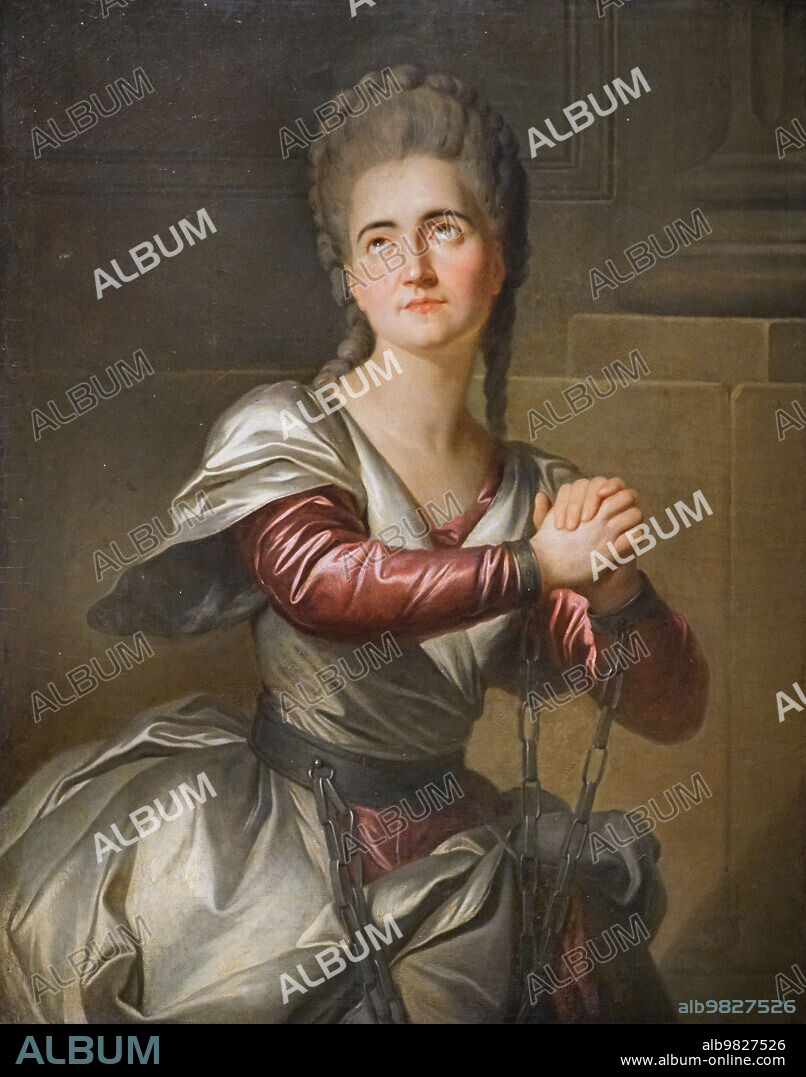 SIMON BERNARD LENOIR. Madame Vestris as Électre in a Tragedy by Prosper Jolyot Crébillon.