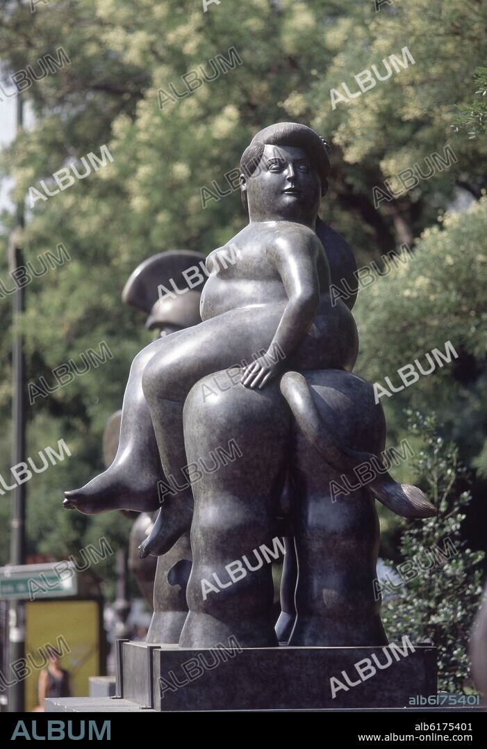 FERNANDO BOTERO. RAPTO DE EUROPA.