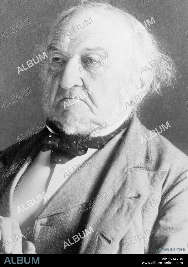 William Ewart Gladstone (29 December 1809 – 19 May 1898), was a British Liberal politician. In a career lasting over sixty years, he served as Prime Minister four separate times (1868–74, 1880–85, February–July 1886 and 1892–94), more than any other person, and served as Chancellor of the Exchequer four times. Gladstone was also Britain's oldest Prime Minister; he resigned for the final time when was 84 years old. Gladstone is consistently ranked as one of Britain's greatest Prime Ministers.