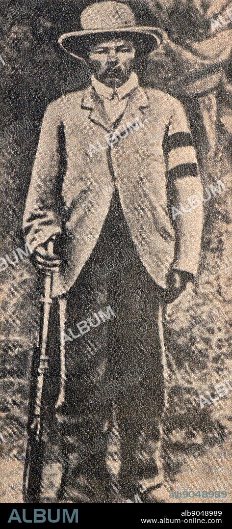 Hendrik Witbooi (c. 1830 - 29 October 1905) a chief of the Khowesin people, a sub-tribe of the Khoikhoi. He lived in present-day Namibia. Witbooi is regarded as one of the national heroes of Namibia.
