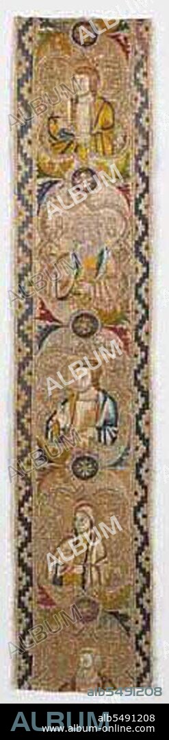 UNKNOWN. Band from an Orphrey, Florence, 1360s.