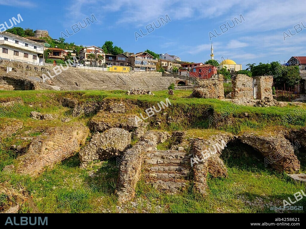 Roman Amphitheater, Durres, Durrës, Albania