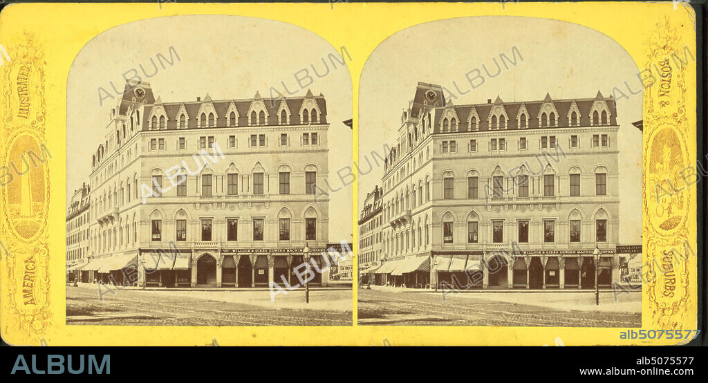 Odd Fellows' Hall, Boston., still image, Stereographs, 1875.