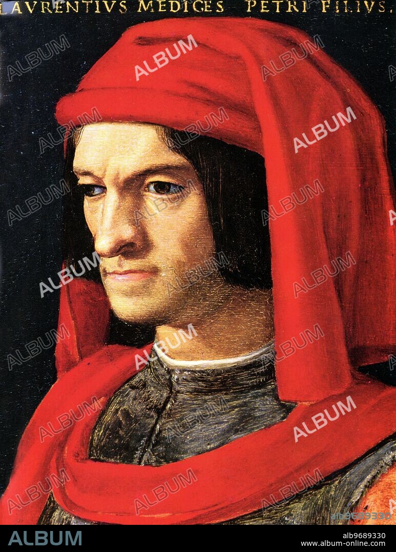 Lorenzo de' Medici (il Magnifico) by Bronzino.