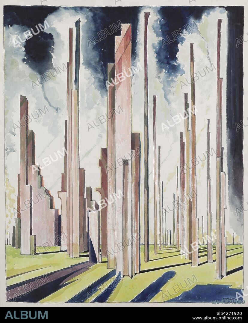 JAN KONUPEK. Architectural Fantasy.