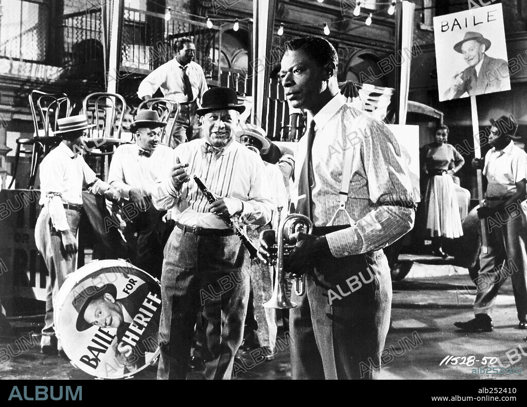 NAT KING COLE in ST. LOUIS BLUES, 1958, directed by ALLEN REISNER. Copyright UNITED ARTISTS.