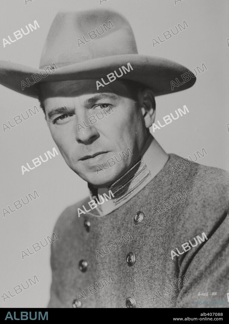 RONALD REAGAN in THE LAST OUTPOST, 1951, directed by LEWIS R. FOSTER. Copyright PARAMOUNT PICTURES.