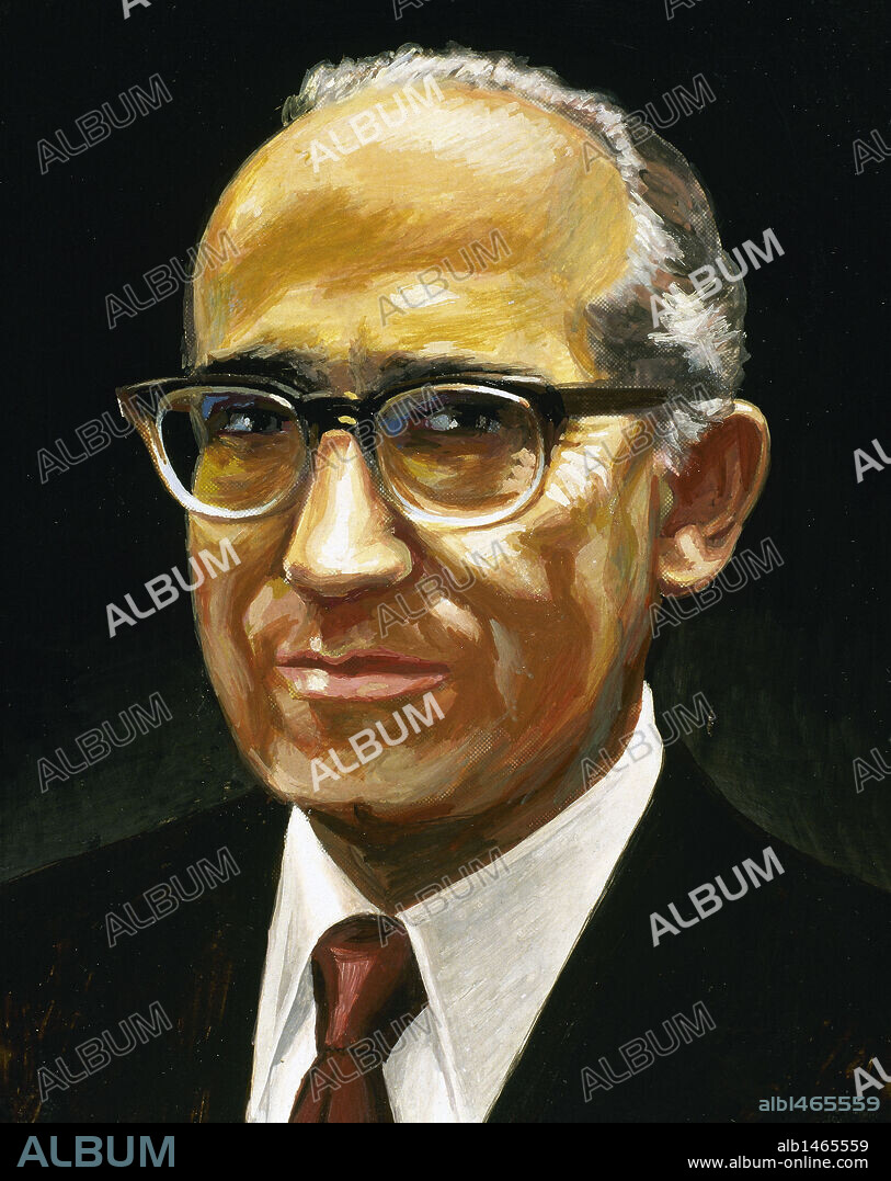 SALK, Jonas (1914-1995). American medical researcher and virologist, discoverer of the polio vaccine in 1954.