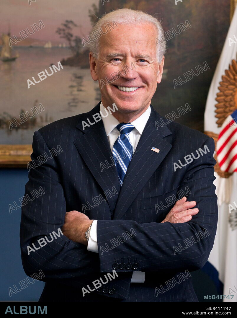 Official portrait of Vice-President Joe Biden. Joseph Robinette Biden Jr. (born November 20, 1942) is an American politician who is the 46th and current president of the United States. A member of the Democratic Party, he previously served as the 47th vice president from 2009 to 2017 under Barack Obama and represented Delaware in the United States Senate from 1973 to 2009.