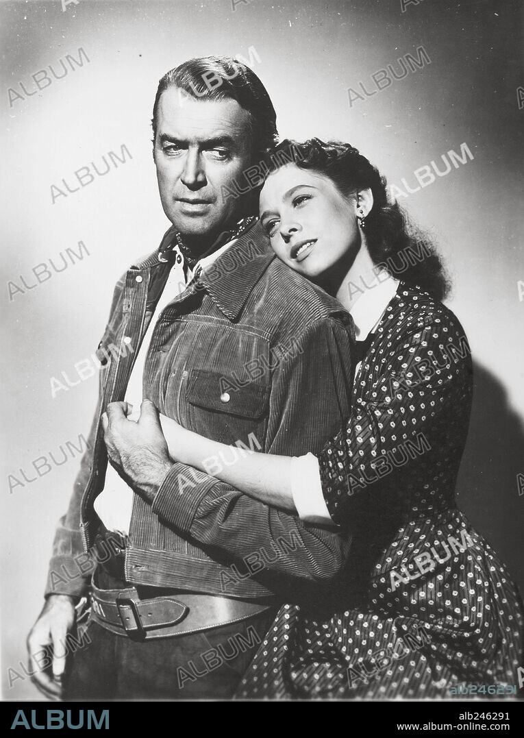 JAMES STEWART en EL HOMBRE DE LARAMIE, 1955 (THE MAN FROM LARAMIE), dirigida por ANTHONY MANN. Copyright COLUMBIA PICTURES.