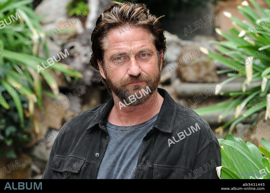 GERARD BUTLER. Scottish actor Gerard Butler photographed at the Hotel De Russie during the photocall of the film Geostorm. Rome (Italy), October 22nd, 2017 (Credit Image: © Marilla Sicilia/Mondadori Portfolio via ZUMA Press).